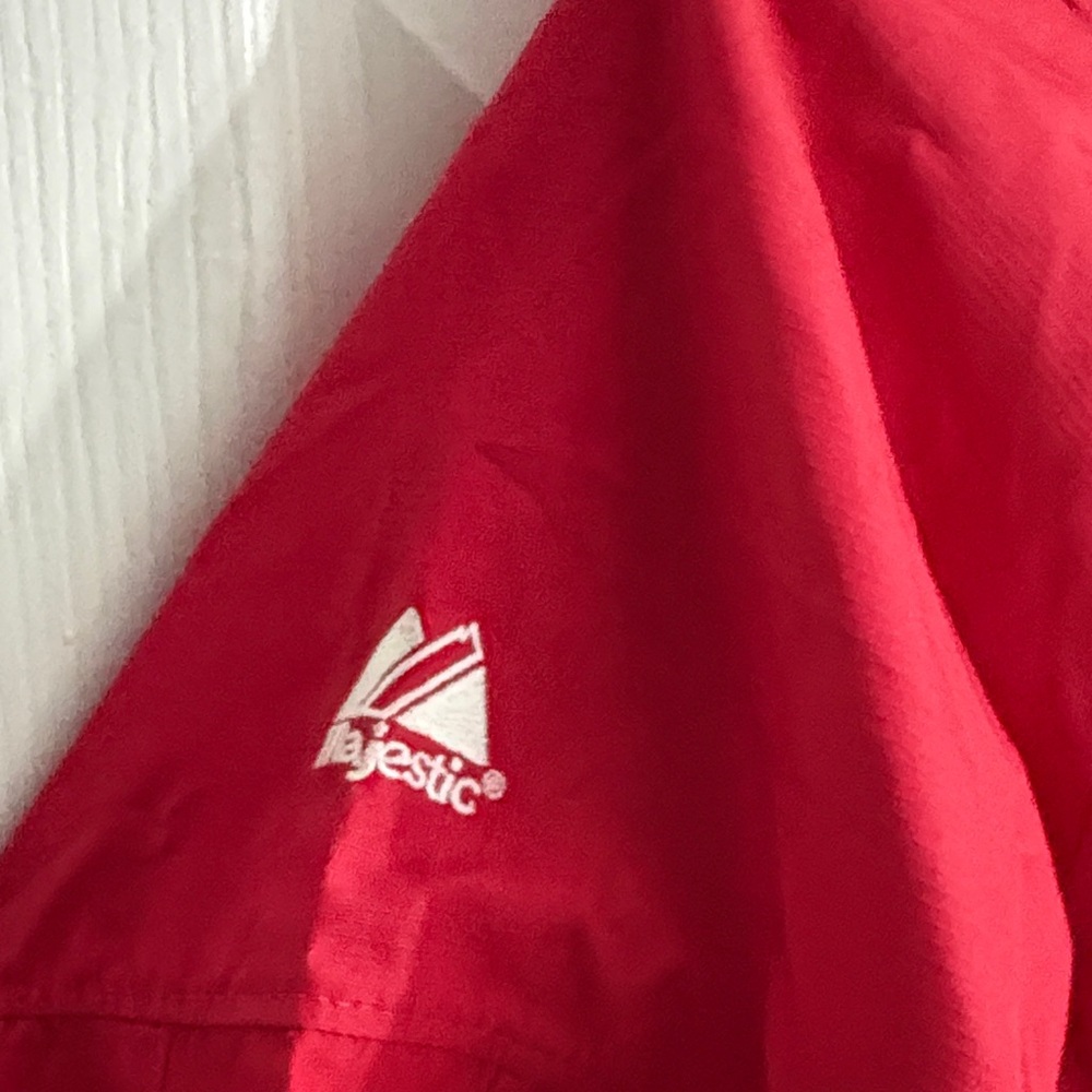 Los Angeles Angels Pullover Quarterzip Jacket Size Large - Picture 3 of 10